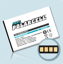 PolarCell Akku für LG Optimus L3 E400 Dual E405 L3 II 2 E430 Dual E435 Batterie