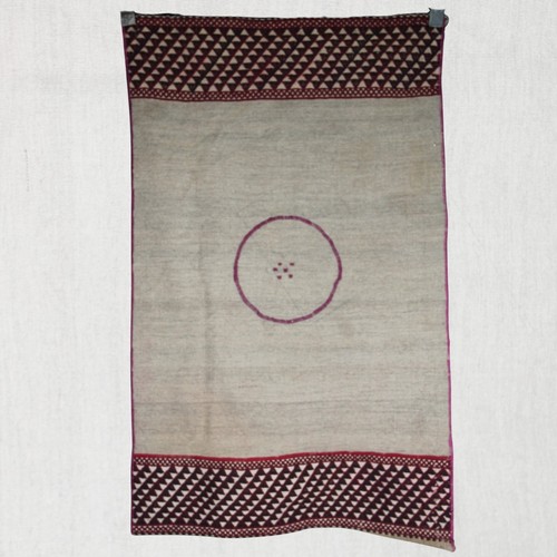 Vintage woll kelim teppich - kelim,
