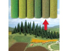 Busch 7224 Gel. Teppich Herbstbraun 100x80 cm - Landschaftsbau Spurweite 1:87