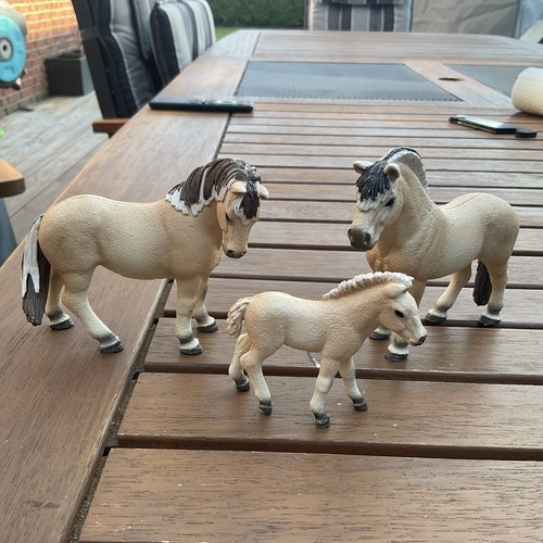 Schleich pferd fjord familie - fjord,