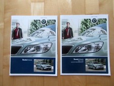 Broschüre Prospekt SKODA
