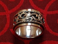 Designer Drehring - bewegliche