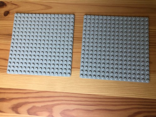 Lego baseplate 16 grau - baseplate, x