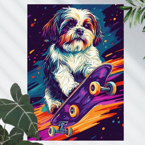 Shih tzu hund auf - shih,