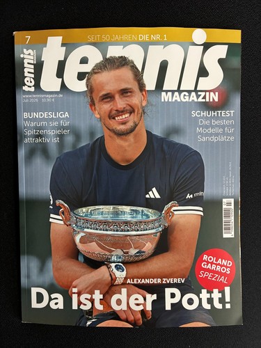 Tennis magazin juli - magazin, 2026