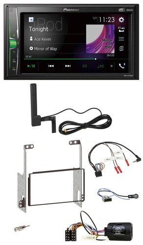 Pioneer mp3 dab lenkrad 2din - pioneer,