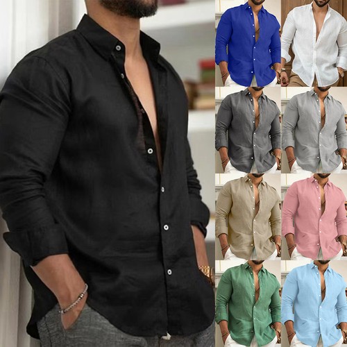 Herren sommer hemd langarm top - herren,