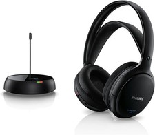 Philips SHC5200/10 HiFi Kopfhörer Kabellos Over-Ear (Wiederaufladbar) Schwarz