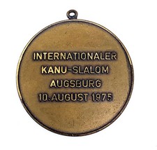 Plakette Int. Kanu Slalom