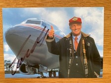 Autogramm Niki Lauda, Motiv