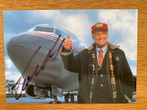 Autogramm niki lauda motiv - autogramm,