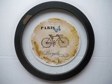 Wanddeko Bicycle PARIS Antik