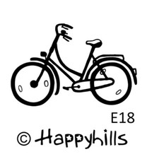 Figurenkegelstempel Fahrrad