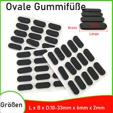 Ovale Gummifüße