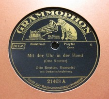 OTTO REUTTER Mit der Uhr in