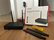 Zyxel Nebula LTE3301-PLUS Indoor Router mit Nebula Cloud Management schwarz OVP