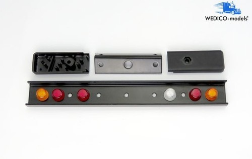 Stoßstange 160mm schwarz mit