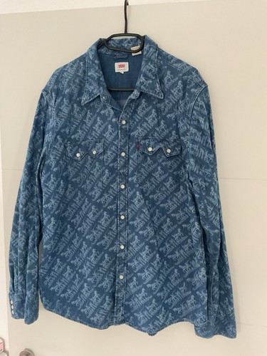 Levi jeanshemd blau - levi, xl