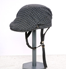 vintage Chas Owen Skulgarde Helm Chopper Ace Cafe Racer Rocker Motorradhelm