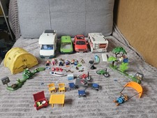 Playmobil Mega Camping Set Wohnwagen Wohnmobil  Zelt 5434 5436 4144 6671 5435