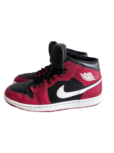 Air jordan mid - 1, rot-schwarze