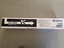 KYOCERA TK-895 K, Original Kyocera Tonerkartusche/Toner Kit TK-895 black schwarz