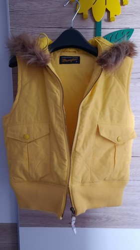 Wrangler damen weste gelb - damen,