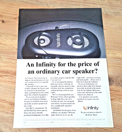 Infinity auto lautsprecher - infinity,