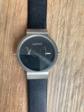 Uhr Unisex Lanvin Dual Time