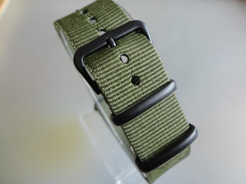 Natoband nylon grün - nylon, 18