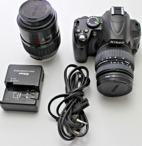 Nikon d3000 dslr - nikon, dslr-kamera