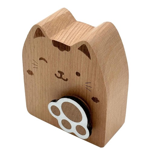 Aufzieh spieluhr mit katze - 1x(aufzieh-spieluhr,