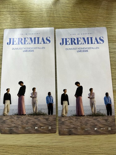 Jeremias konzert tickets - 2,