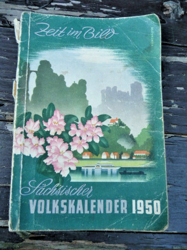 Sächsischer volkskalender - sächsischer,