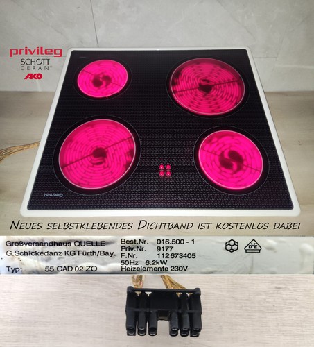 Privileg 55cad02zo kochfeld - 55cad02zo,