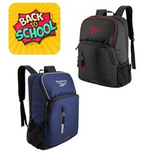 Reebok großer Schülerrucksack mehrere Taschen Schule College Rucksack Jungen Mädchen