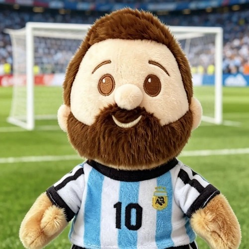 Messi argentinien plüschfigur - messi,
