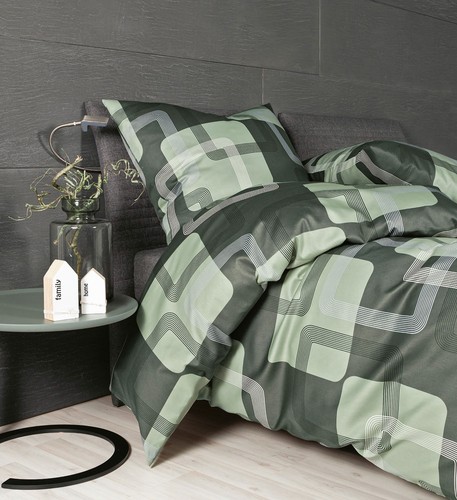 Janine mako satin bettwäsche - janine,