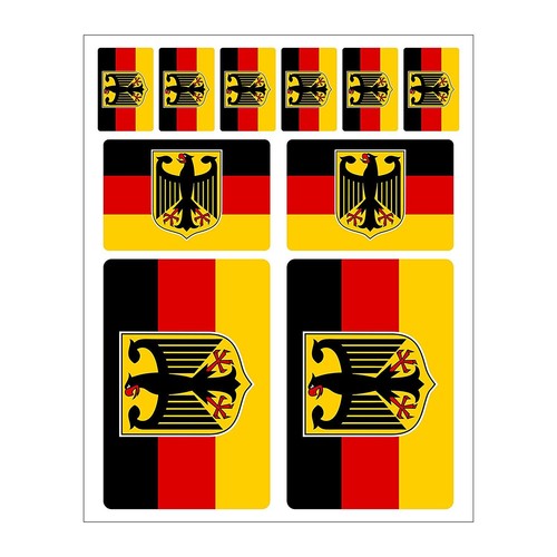 Stück flaggen aufkleber - 10,
