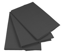 Dunkelgrau Bettlaken 160x200