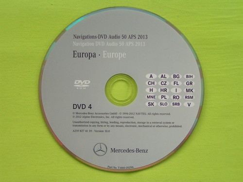 Dvd navigation mercedes - dvd,