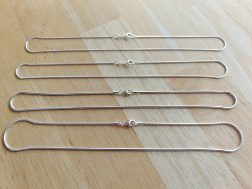 Echt silber 925 schlangenkette - silber,