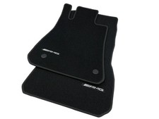 Original AMG GTR Fußmatten schwarz Mercedes-Benz Velours Teppich GT-S GT-C C190