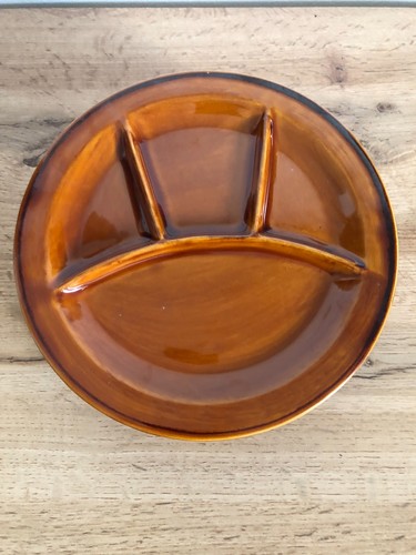Fondue teller cognac braun - 6,