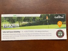 Celtic Golf Course Schärding. Golf greenfee gutschein. Greenfee Rabatt.