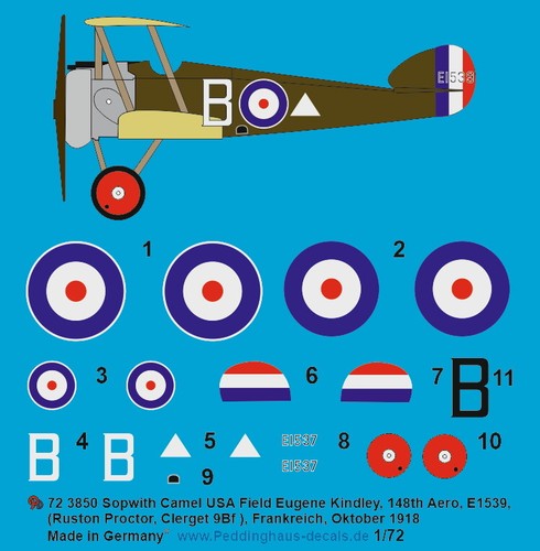 Peddinghaus decals 3850 - 1:72,