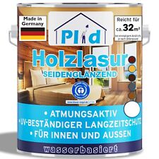 Holzlasur 2,5l Weiß für ca