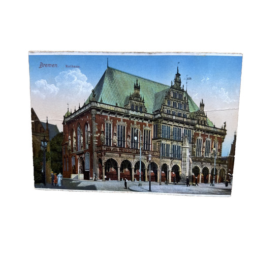 Postkarte ansichtskarte bremen - postkarte,