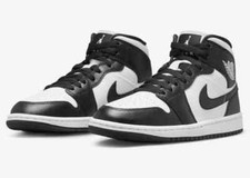 Nike Air Jordan 1 Mid Panda Sneaker Turnschuhe Basketballschuhe Neu 43 44 44.5
