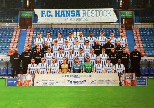 Mannschaftskarte hansa - mannschaftskarte,